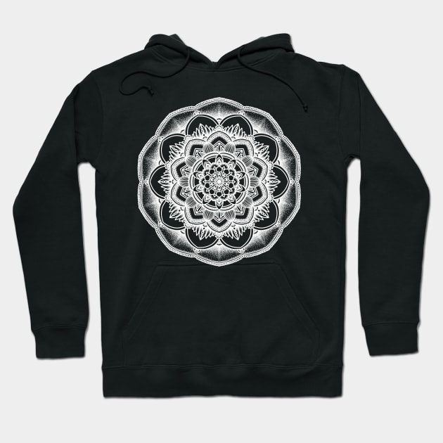 Detailed Floral Bohemian mandala with depth Hoodie by felinefeelings